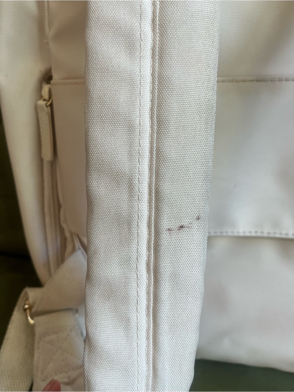BEIS The Expandable Backpack in Beige - Picture 8 of 11
